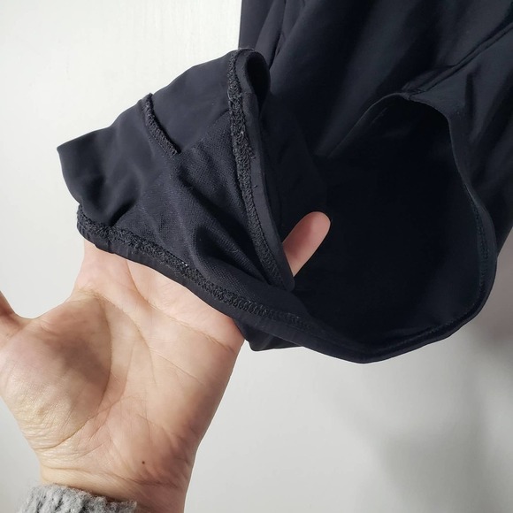 Vintage 90s Victoria's Secret One Piece Swimsuit 36B S M Underwire Silver Piping - Picture 7 of 10